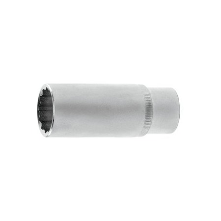 Holex 1/2 inch Drive Socket, 12 pt, Deep, 1-1/2 inch 642522 1.1/2
